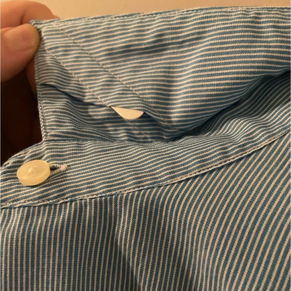 Geoffrey Beene Blue Dress Shirt - Picture 5 of 7